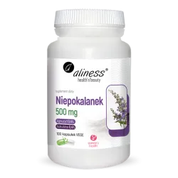 Niepokalanek 500 mg – 100 kapsułek Aliness – standaryzowany ekstrakt Vitex agnus‑castus, agnuzyd, aukubina