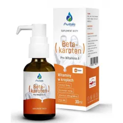 Avitale Naturalny BetaKaroten – 30 ml – CaroCare® 4,5 mg – Naturalna Prowitamina A
