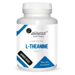 L‑Theanine 200 mg – 100 kapsułek Aliness – L‑teanina