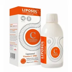 Liposol C 1000™ Liposomalna Witamina C 1000 mg (buforowana) – 250 ml – smak pomarańczowy