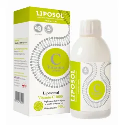 Liposol C 1000™ Liposomalna Witamina C 1000 mg (buforowana) – 250 ml – smak cytrynowy