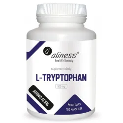 L‑Tryptophan 500 mg – 100 kapsułek Aliness – L‑tryptofan