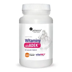Witaminy ProADEK® – 60 kapsułek miękkich Aliness – witaminy A, D3, E, K2