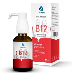 Avitale – Witamina B12 Metylokobalamina 200 µg – 30 ml