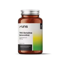 UNS TMG Betaina Bezwodna – kompleks metylacyjny: trimetyloglicyna (TMG) – 60 kapsułek