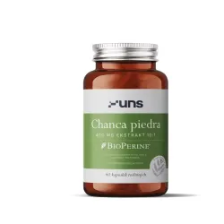 UNS Chanca Piedra – kompleks roślinny wspierający równowagę organizmu: chanca piedra (Phyllanthus niruri L.), BioPerine® – 60 kapsułek