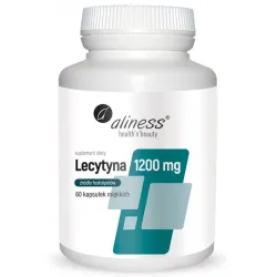 Lecytyna 1200 mg – 60 kapsułek Aliness