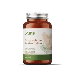 UNS Gastro Balance – kompleks wspierający trawienie: mięta, karczoch, ostropest plamisty, imbir, lukrecja, koper – 60 kapsułek