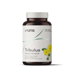 UNS Tribulus – roślinny suplement wspierający witalność: buzdyganek naziemny (Tribulus terrestris), saponiny – 120 kapsułek