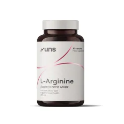 UNS L‑Arginina 800 mg – wsparcie krążenia i wydolności organizmu: L‑arginina – 90 kapsułek