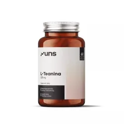 UNS L‑Teanina 320 mg – wsparcie relaksu, koncentracji i równowagi nerwowej: L‑teanina – 60 kapsułek