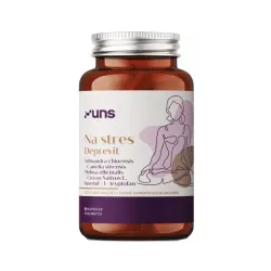 UNS Deprevit – wsparcie równowagi emocjonalnej, odporności na stres i dobrego nastroju: inozytol, L‑tryptofan, szafran, melisa, witamina B1, witamina B6, Schisandra chinensis, Camellia sinensis – 90 kapsułek