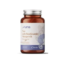 UNS Shapevit – wsparcie kontroli masy ciała i metabolizmu: ForsLean® (pokrzywa indyjska – Coleus forskohlii), Garcinia cambogia, gurmar (Gymnema sylvestre), gorzka pomarańcza – 60 kapsułek