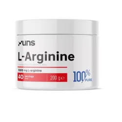 UNS L‑Arginina – wsparcie wydolności, krążenia i regeneracji: L‑arginina – proszek – 200 g