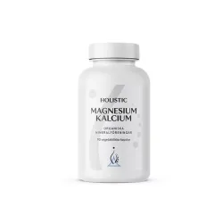 Holistic Magnesium · Kalcium – wsparcie kości, mięśni i równowagi mineralnej: magnez i wapń w organicznych formach (jabłczan, cytrynian, mleczan) – kapsułki
