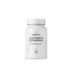 Holistic Glutation Liposomal – wsparcie ochrony antyoksydacyjnej i detoksykacji komórkowej: glutation zredukowany Setria® w technologii liposomalnej, fosfolipidy kwasu palmitynowo‑oleinowego – 60 kapsułek
