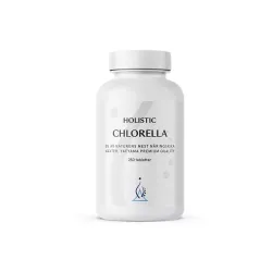 Holistic Chlorella – wsparcie oczyszczania organizmu i naturalnej witalności: chlorella (Chlorella vulgaris) Yaeyama Premium Quality – 250 tabletek