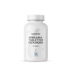 Holistic Spirulinatabletter – wsparcie witalności i naturalnego odżywienia: ekologiczna spirulina (Spirulina platensis) – 250 tabletek