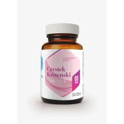 Czystek kreteński de lux 60 kaps. Hepatica wyciąg z ziela czystka kreteńskiego cistus creticus