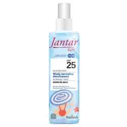 Woda termalna dwufazowa do twarzy i ciała 200ml Jantar Sun Farmona nawilżająca bursztynowa SPF 25