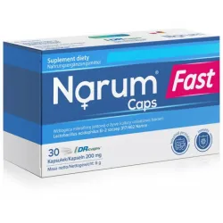 Narum Fast 200mg 30 kaps. Narine Lactobacillus acidophilus Er-2 Szczep 317/402