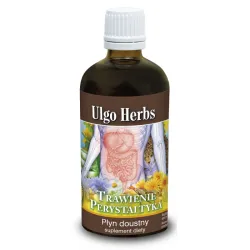 Ulgo Herbs 100ml Inwent Herbs trawienie perystaltyka Liść senesu Kora kruszyny mniszek cykoria rumianek koper włoski Liść aloesu