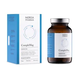 CompleMag 90 kaps. Norsa Pharma magnez tiamina ryboflawina witamina B6 potas L-leucyna