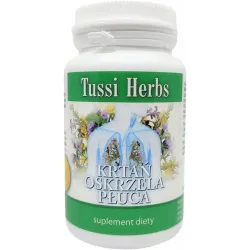 Tussi Herbs 60 kaps. Inwent Herbs krtań oskrzela płuca Ziele miodunki Kwiat dziewanny Płucnica