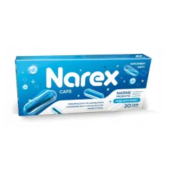 Narex caps 20 kaps. Narex narine probiotic kultury probiotyczne Lactobacillus acidophilus