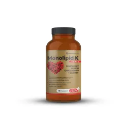 Monolipid K Forte 90 kaps. Xenico Pharma ekstrakt z czerwonego ryżu monakolina fitostatyna ekstrakt z bergamoty
