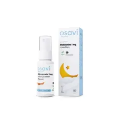 Melatonina 1 mg z passiflorą 25 ml spray doustny Osavi ekstrakt z liści męczennicy Passiflora incarnata melisa