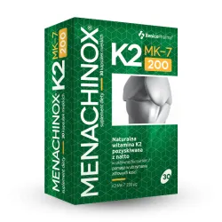 Menachinox Witamina K2 MK-7 200 - 30 kaps. Xenico Pharma menachinon 7