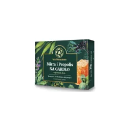 MIRRA I PROPOLIS NA GARDŁO 12 pastylek do ssania