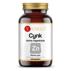 Cynk organiczny 90 kaps. Yango pikolinian cynku