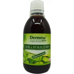 Sok z pokrzywy 250ml Dermesa świeże ziele pokrzywy Urtica dioica L. herba succus