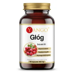 Głóg ekstrakt 90 kaps. Yango Ekstrakt z owoców głogu Crataegus pinnatifida