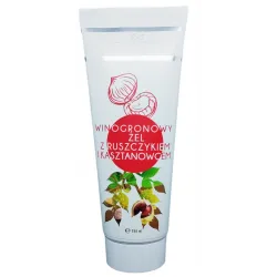 Żel winogronowy z ruszczykiem i kasztanowcem w tubie 250ml Farm-Vix