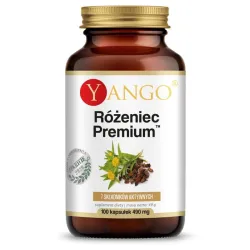 Różeniec premium 100 kaps. Yango arktyczny korzeń adaptogeny czarny pieprz BioPerine Rhodiola rosea