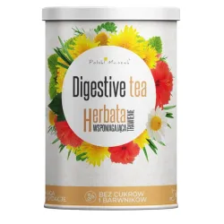Herbata wspomagająca trawienie 100g Polski Mniszek Digestive tea ziele mięty owoc kopru ziele melisy koszyczek rumianku hibiskus