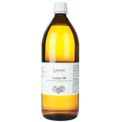 Olej rycynowy kosmetyczny nierafinowany 1000ml Natur Planet 100% Castor Oil
