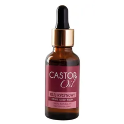 Olej kosmetyczny rycynowy 30ml Beaute Marrakech castor oil olej rycynowy twarz ciało włosy paznokcie