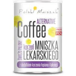 Alternatywa Kawy Z Korzenia Mniszka Lekarskiego Z Dodatkiem Korzenia Łopianu I Lukrecji 150G Polski Mniszek