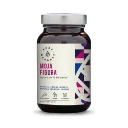 Moja Figura - Ograniczenie Łaknienia 60 kaps. Aura Herbals Opuncja figowa Zielona herbata  Garcinia cambogia Gurmar