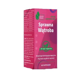Sprawna wątroba 60 kaps. detoksykacja organizmu ekstrakt z chlorelli karczocha berberyny mniszka kurkumy