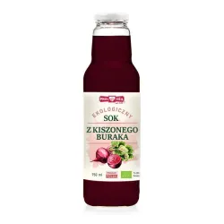 Sok ekologiczny z kiszonego buraka 750ml Polska Róża czerwony burak