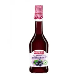 Syrop porzeczkowy 500ml z czarnej porzeczki Polska Róża