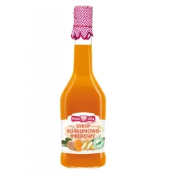 Syrop kurkumowo-imbirowy 500ml Polska Róża kurkuma imbir