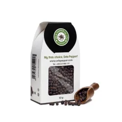Pieprz czarny ziarnisty z Kambodży 50g Sela Pepper