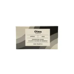 Mydło szare prawdziwe z oliwy z oliwek ze srebrem 100g Olma Cosmetics