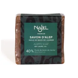 Mydło z Aleppo 40% oleju laurowego 185g Najel mydło Syryjskie oliwa z oliwek
